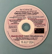  QuickLOAD/QuickTARGET-DATA UPDATE DISK   for     V 3.6, 3.7, 3.8 and 3.9     