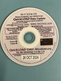  QuickLOAD/QuickTARGET-DATA UPDATE DISK   for     V 3.6, 3.7, 3.8 and 3.9     