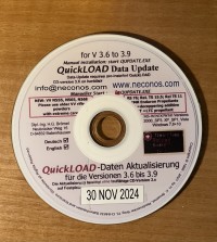  QuickLOAD/QuickTARGET-DATA UPDATE DISK   for     V 3.6, 3.7, 3.8 and 3.9      - Product Image